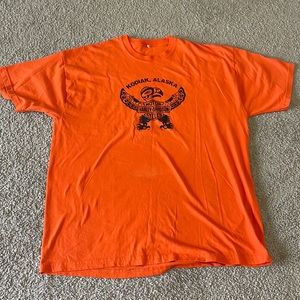 XL Harley Davidson Orange Short Sleeve T-shirt
